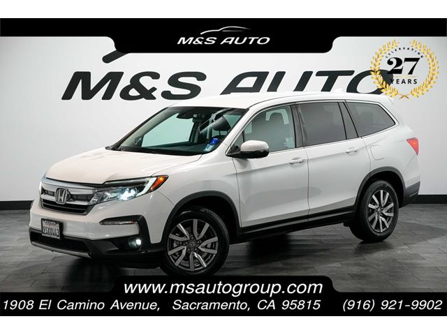 Platinum White Pearl 2020 Honda Pilot SUV / Crossover Front-Wheel Drive Automatic