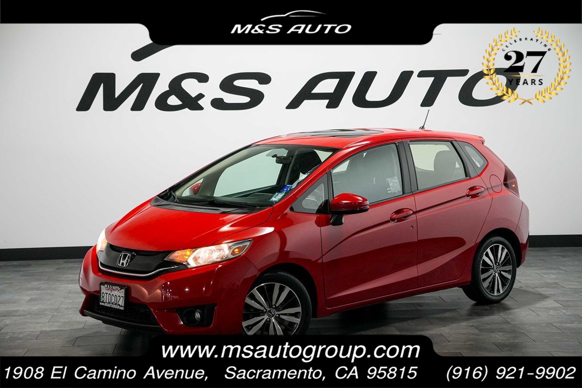 Milano Red 2017 Honda Fit Hatchback Front-Wheel Drive Automatic