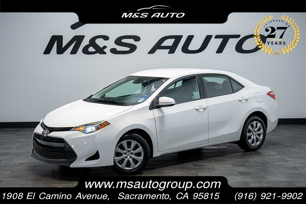 2018 Toyota Corolla L/LE/SE/XLE/XSE