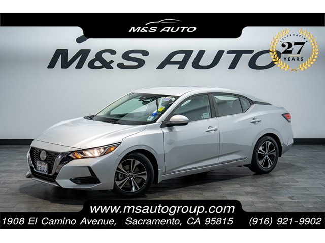 Brilliant Silver Metallic 2022 Nissan Sentra Sedan Front-Wheel Drive Automatic