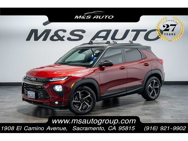 Red (Crimson Metallic) 2023 Chevrolet Trailblazer SUV / Crossover Front-Wheel Drive Automatic