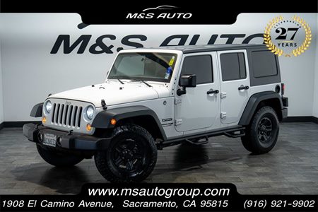 2018 Jeep Wrangler JK Unlimited Sport