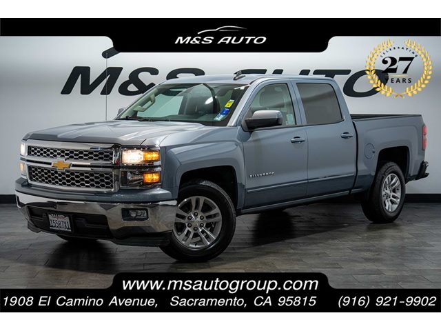 Gray (Slate Grey Metallic) 2015 Chevrolet Silverado 1500 Pickup Truck 4X2 Automatic