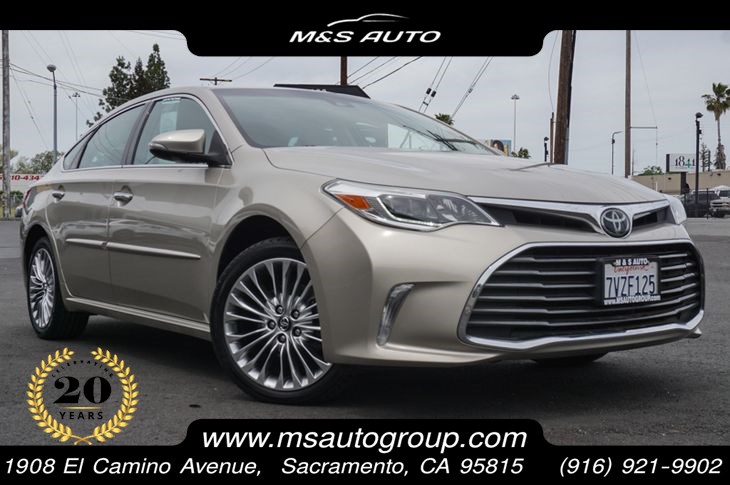 Sold 2016 Toyota Avalon Limited in Sacramento