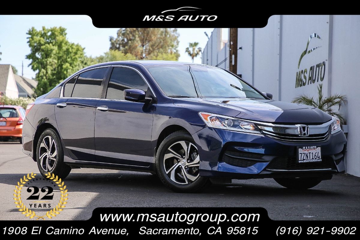 Sold 2017 Honda Accord Sedan LX in Sacramento