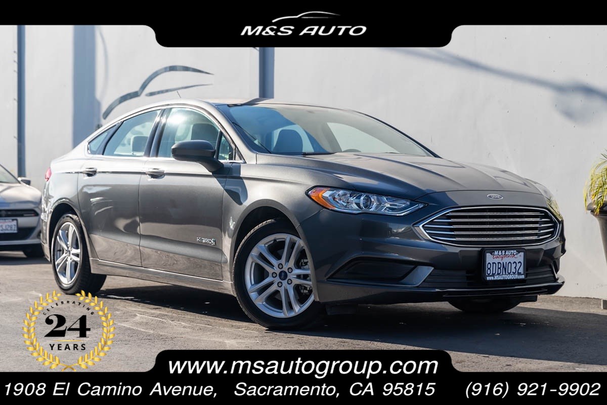 Sold 2018 Ford Fusion Hybrid SE in Sacramento