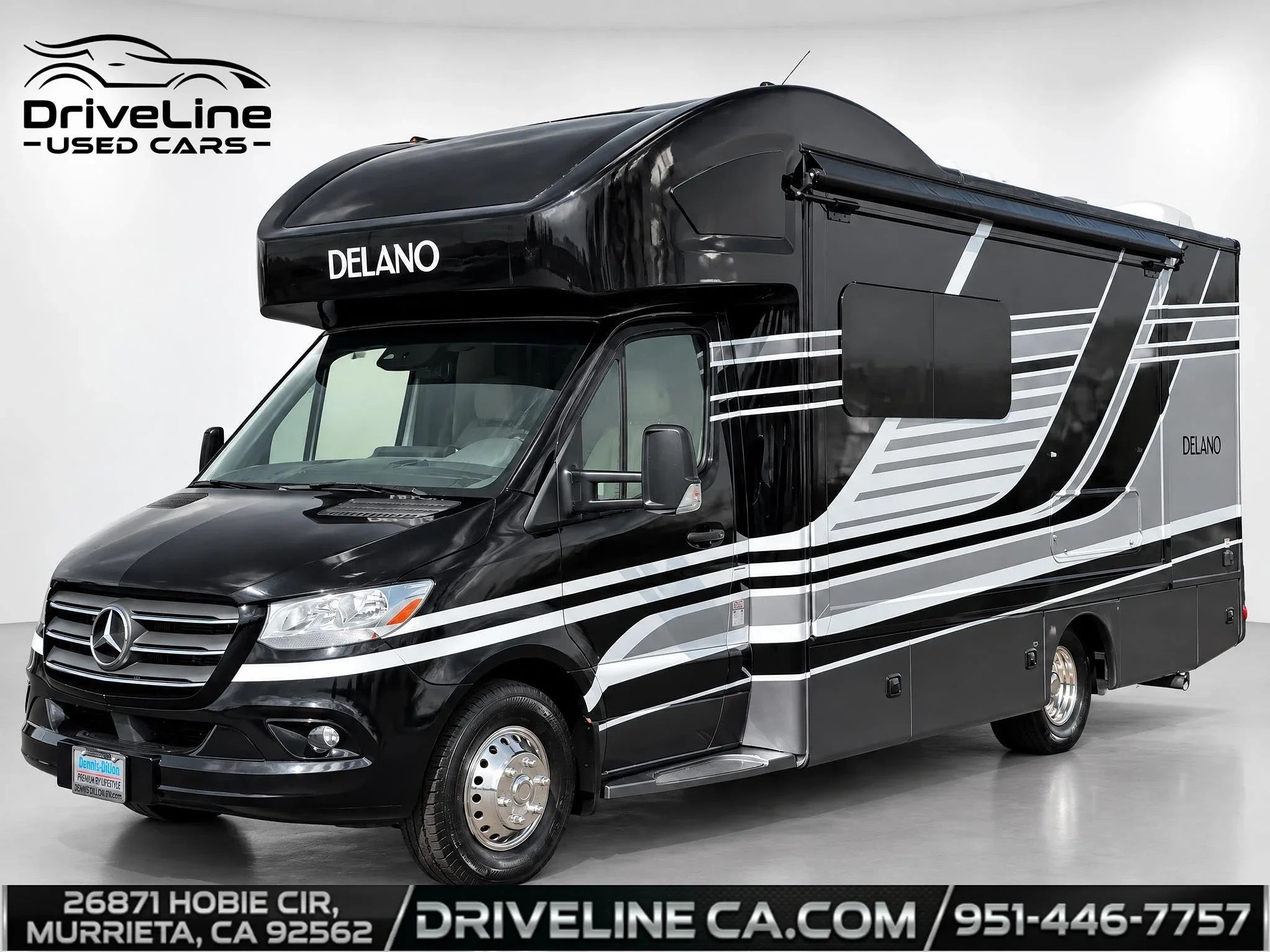 2022 Mercedes-Benz Sprinter Cab Chassis 3500XD Standard Roof V6 170" DELANO RV WITH SLIDER
