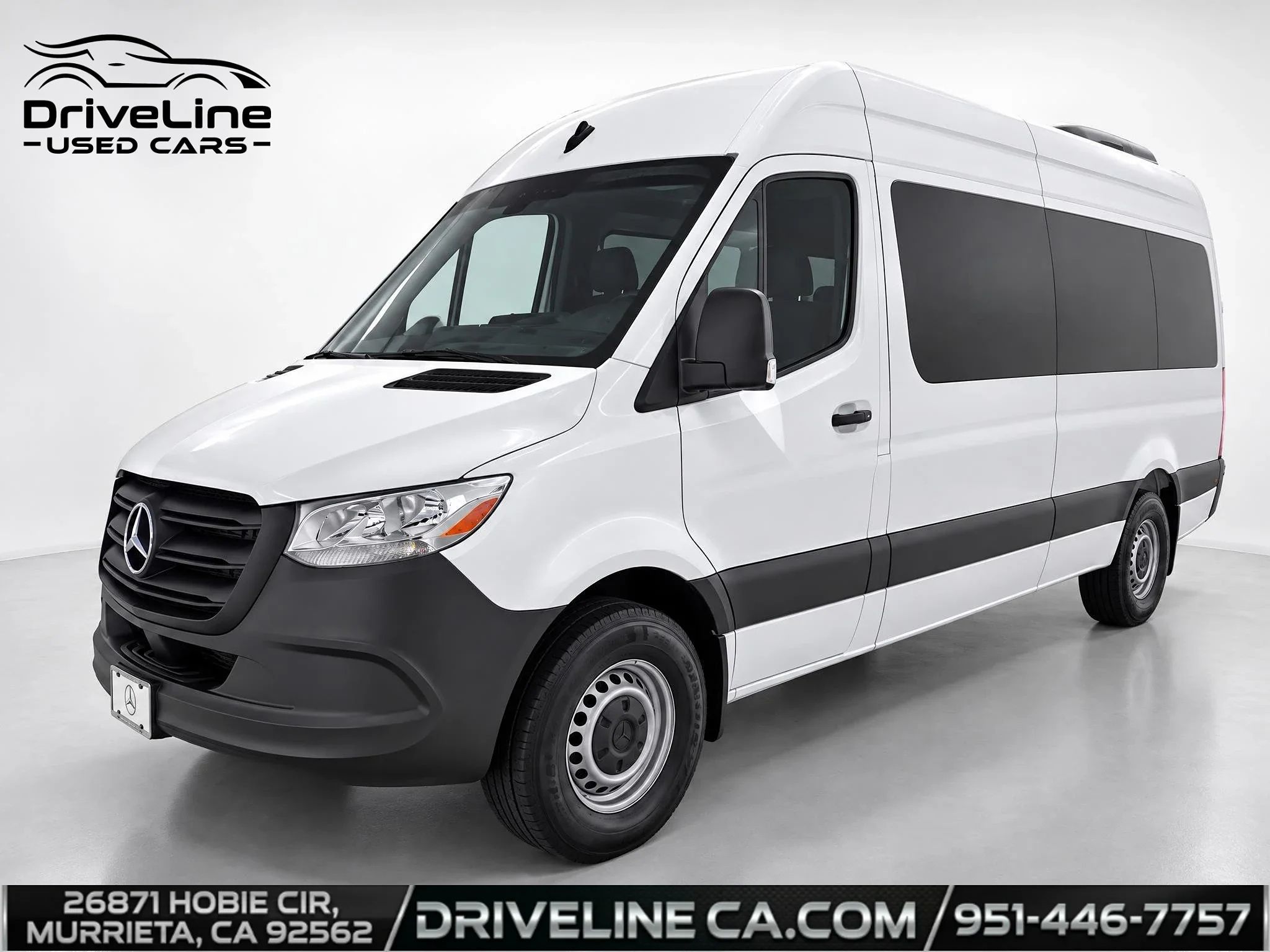 2026 Mercedes-Benz Sprinter Passenger Van 2500 High Roof I4 Diesel 170" 15-Passenger Seating