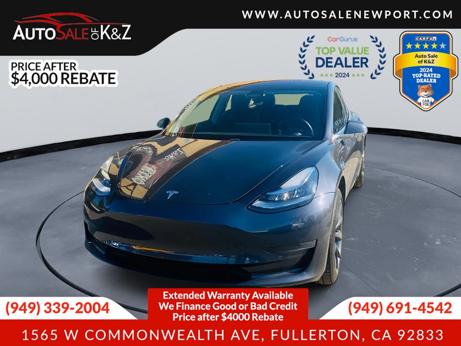 2020 Tesla Model 3 Long Range photo 2