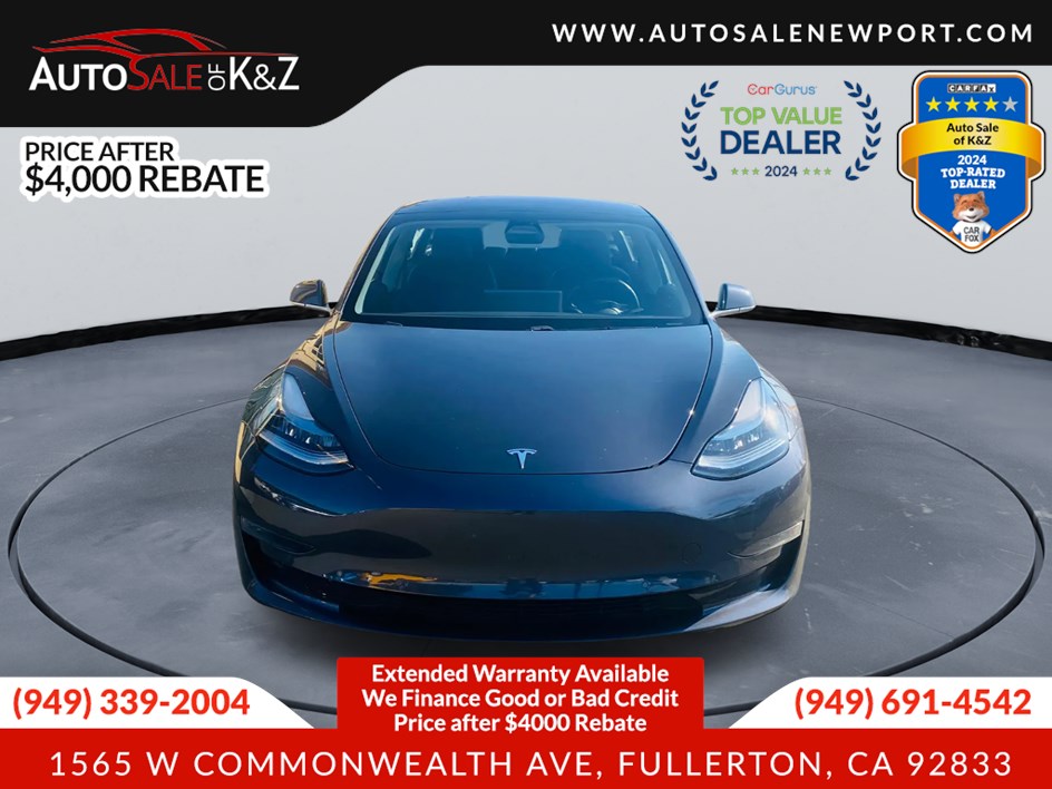 2020 Tesla Model 3 Long Range photo 4