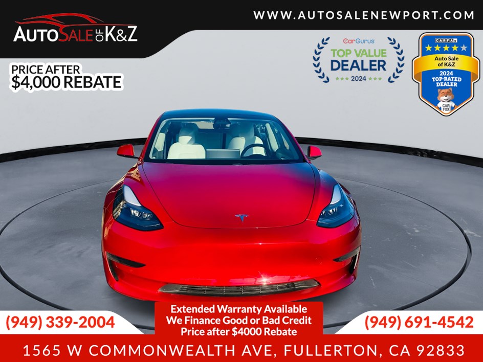 2021 Tesla Model 3 Standard Range Plus photo 2