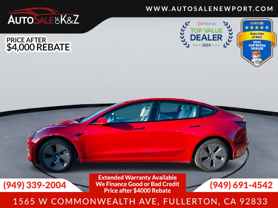 2021 Tesla Model 3 Standard Range Plus photo 4
