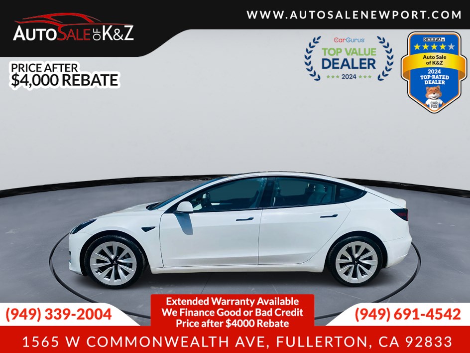 2022 Tesla Model 3 Long Range photo 3