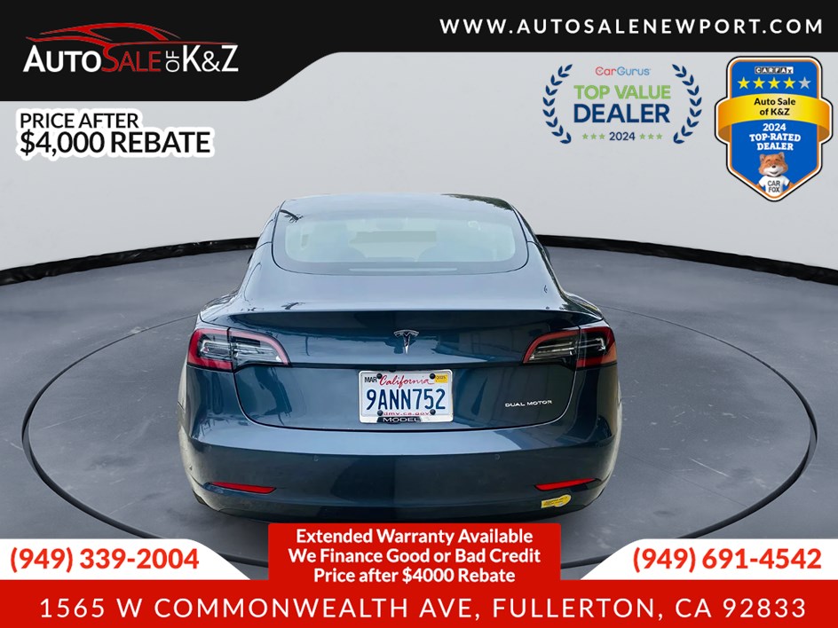 2022 Tesla Model 3 Long Range photo 3