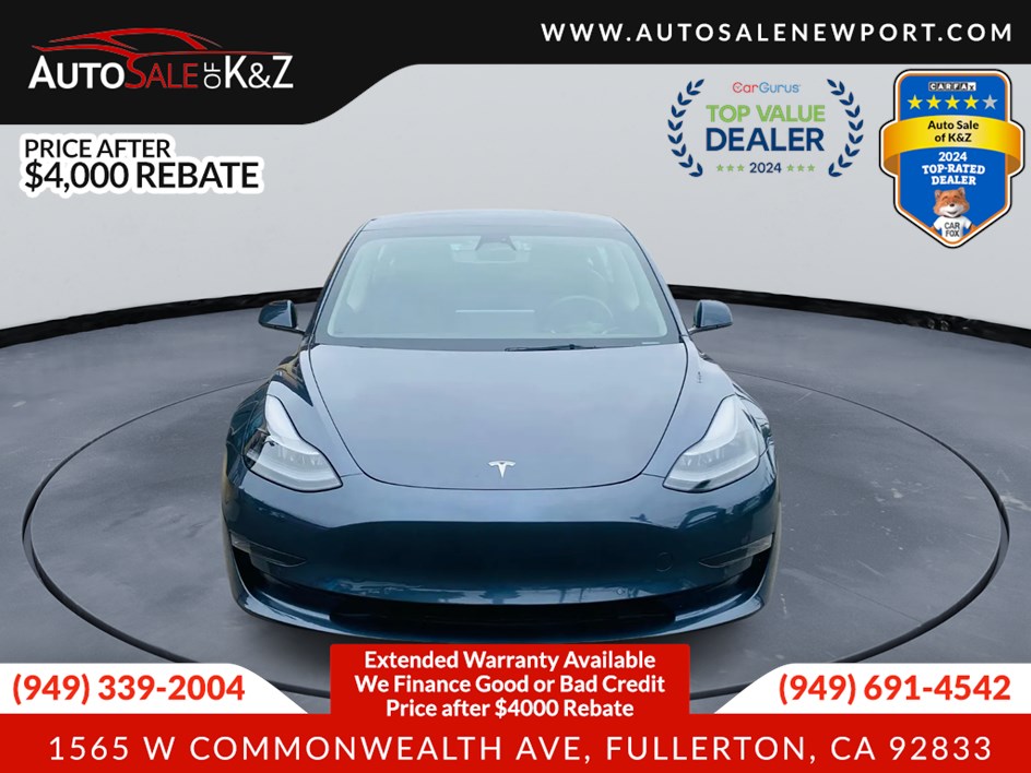 2022 Tesla Model 3 Long Range photo 2