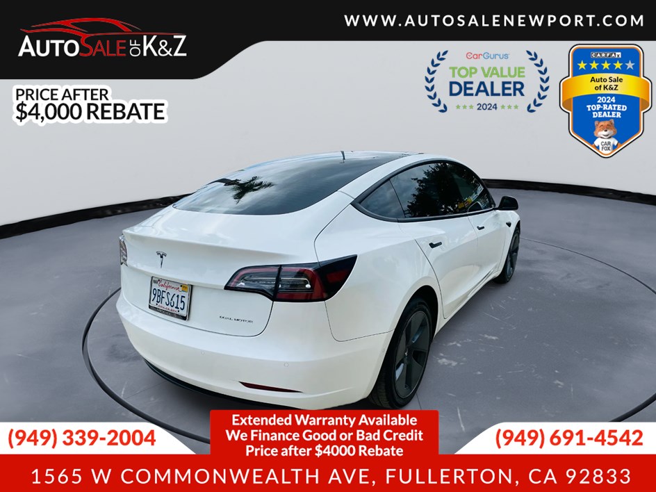 2022 Tesla Model 3 Long Range photo 2