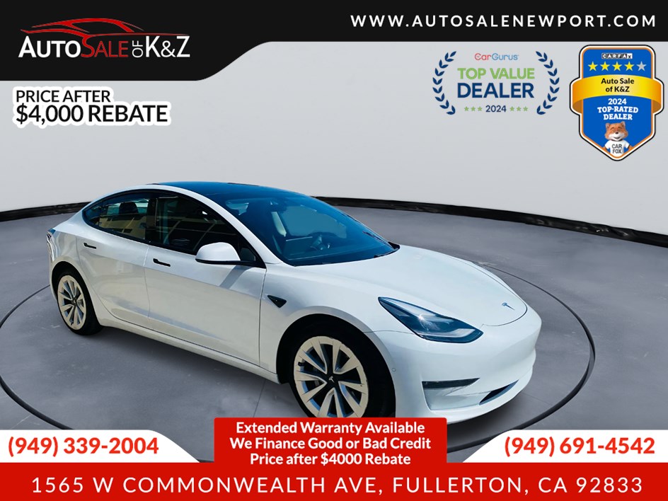 2021 Tesla Model 3 Long Range photo 2