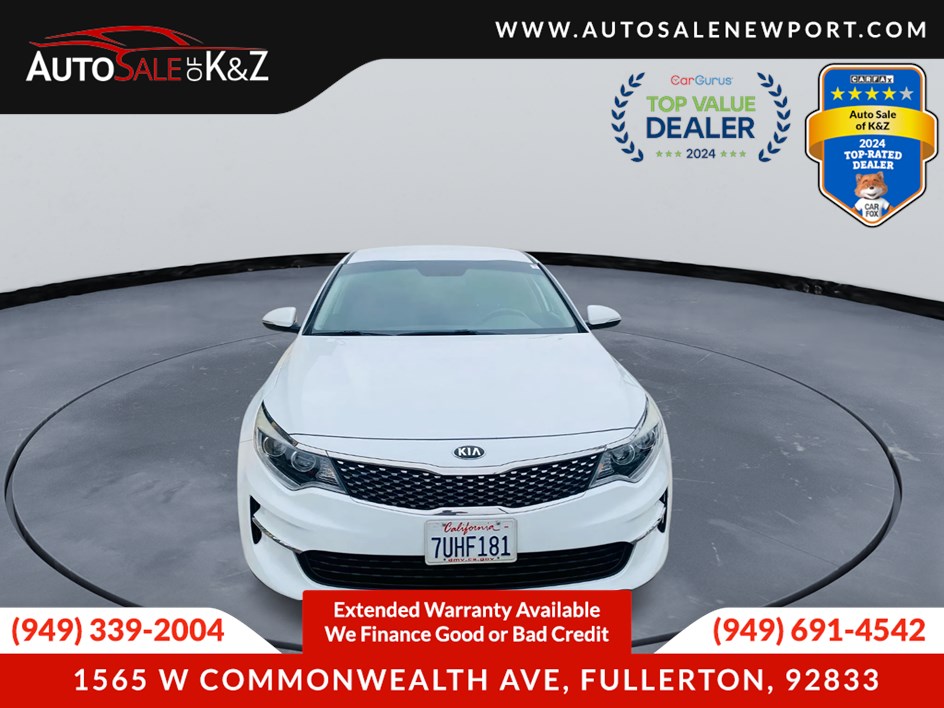 Sold 2016 Kia Optima EX in Fullerton