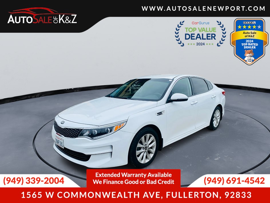 Sold 2016 Kia Optima EX in Fullerton
