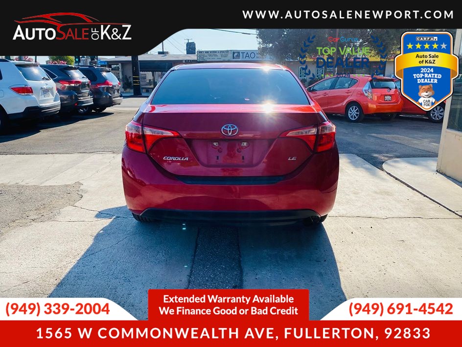 2018 Toyota Corolla LE photo 10