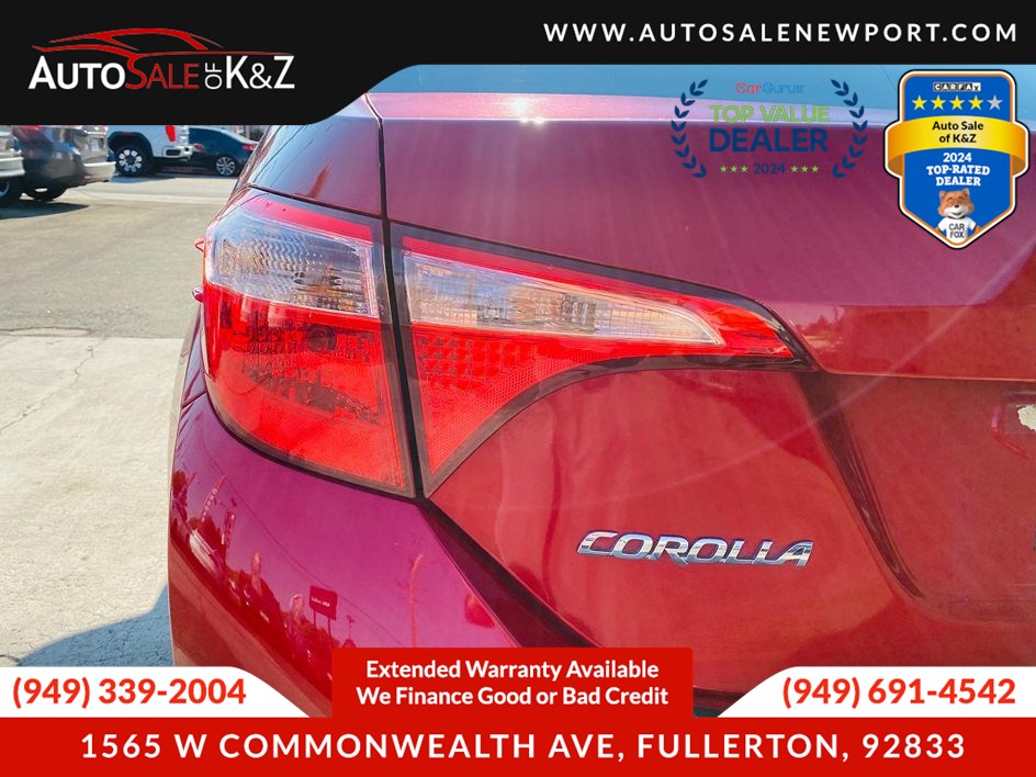 2018 Toyota Corolla LE photo 16