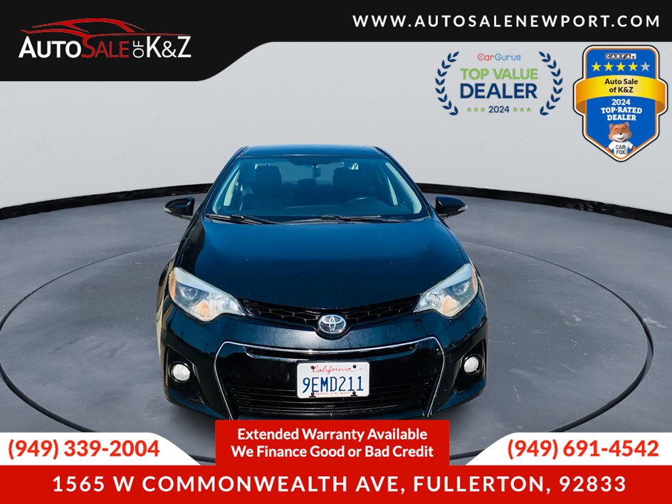 2014 Toyota Corolla S Premium photo 2