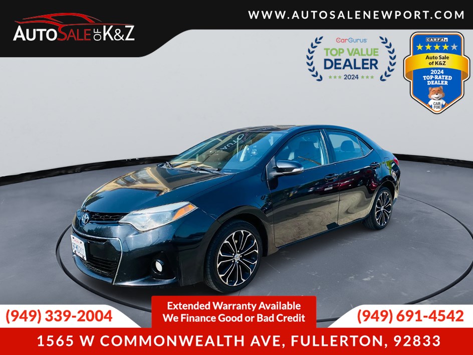 2014 Toyota Corolla S Premium photo 4