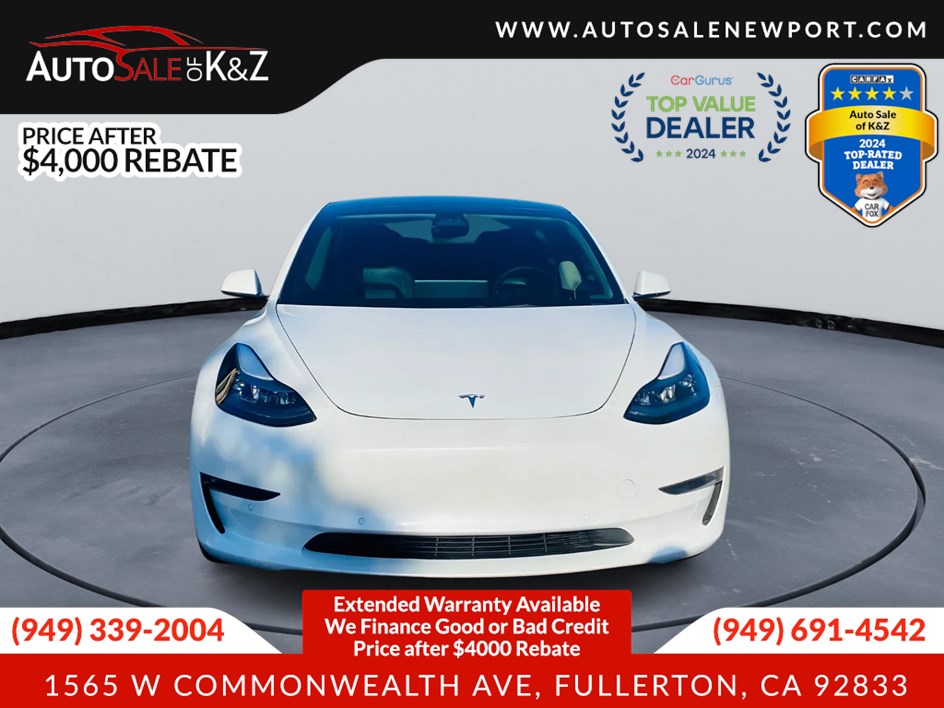 2022 Tesla Model 3 Long Range photo 2