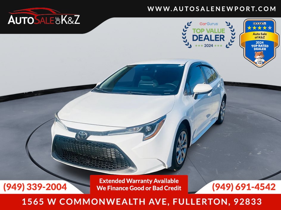 2020 Toyota Corolla LE photo 2
