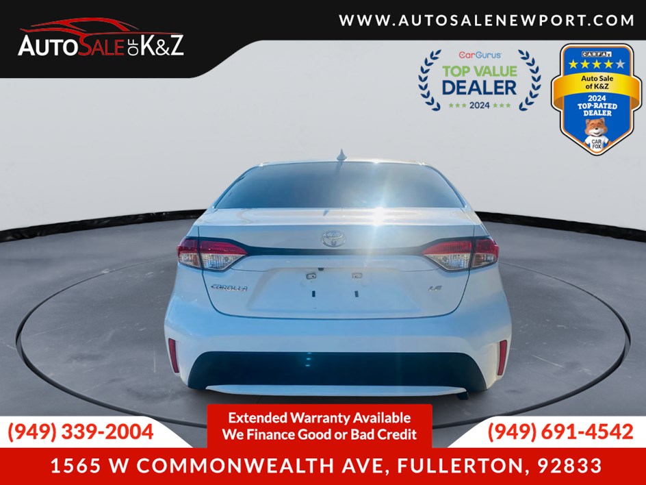 2020 Toyota Corolla LE photo 4