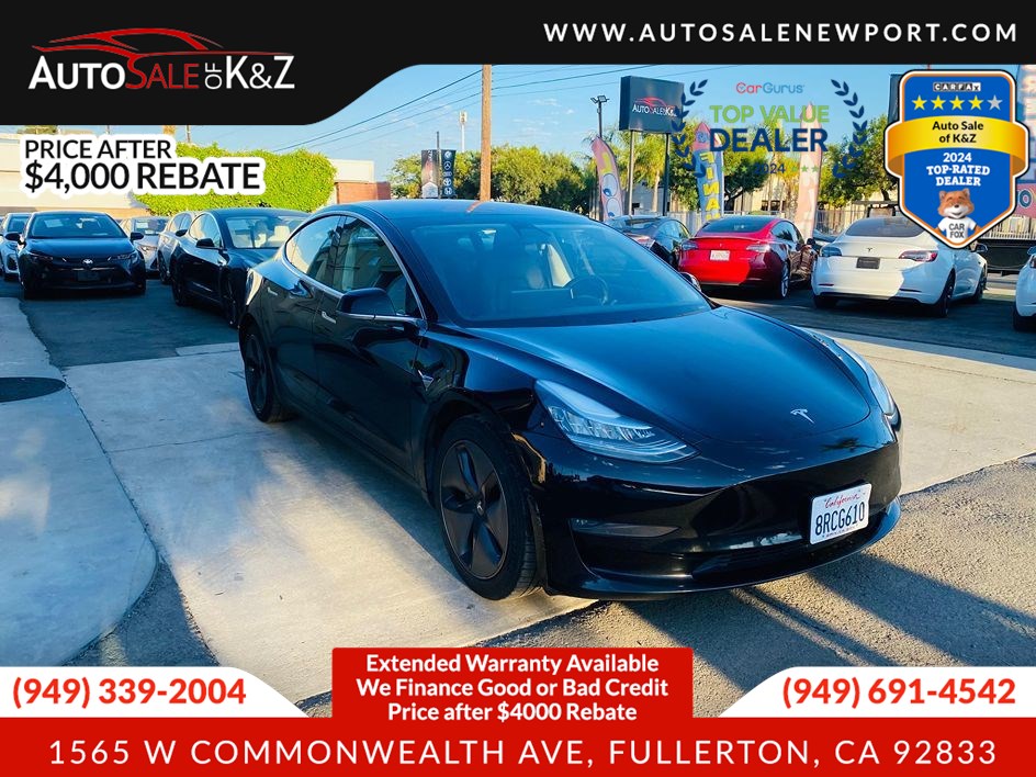 2019 Tesla Model 3 Standard Range Plus photo 7