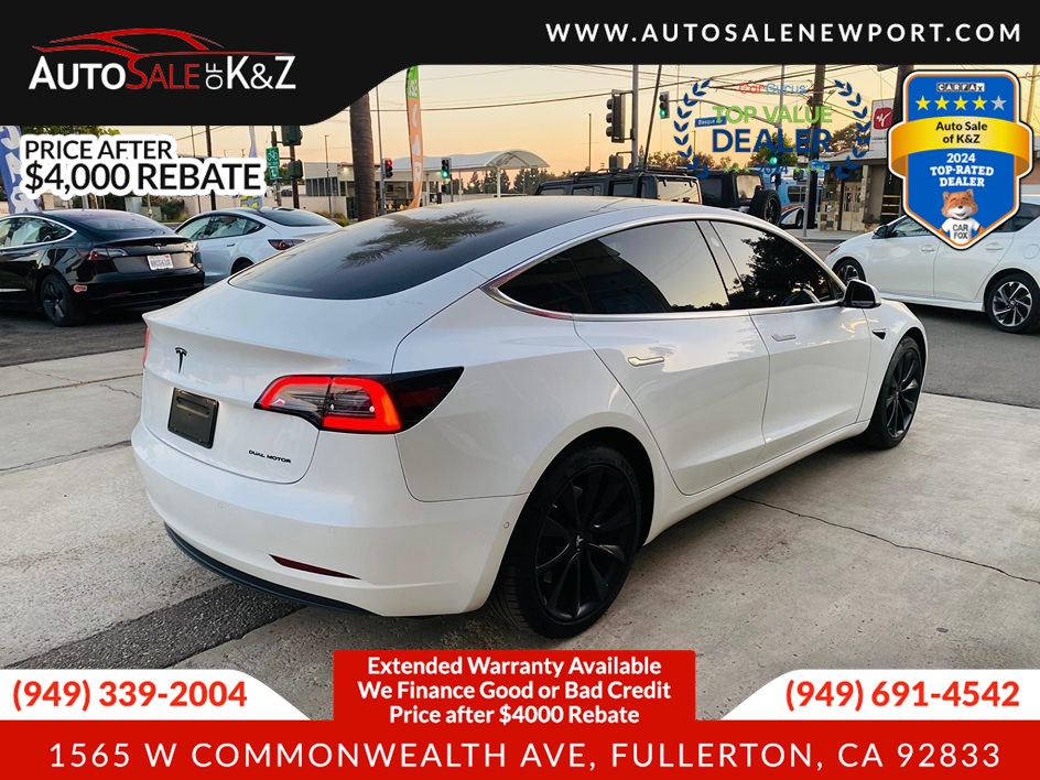 2020 Tesla Model 3 Long Range photo 7