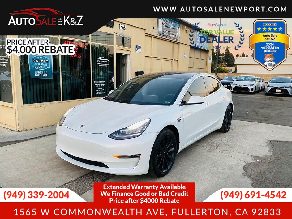 2020 Tesla Model 3 Long Range photo 3