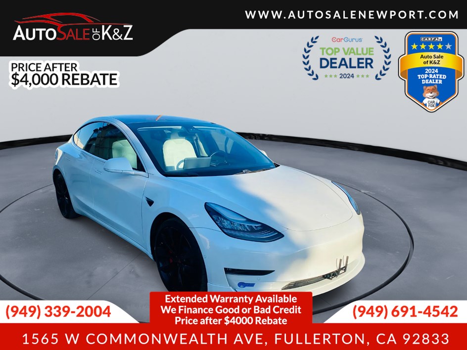 2019 Tesla Model 3 Performance photo 2
