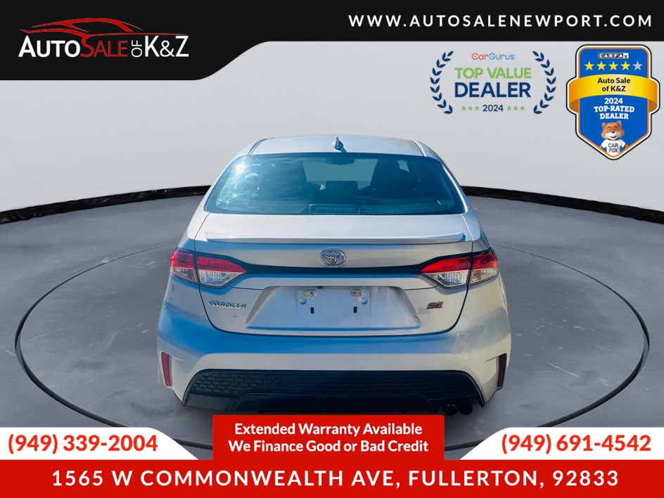 2020 Toyota Corolla SE photo 4
