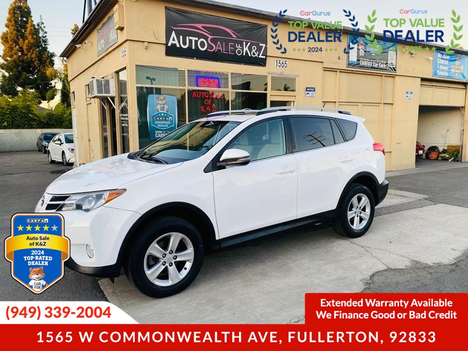 Sold 2014 Toyota RAV4 XLE in Fullerton