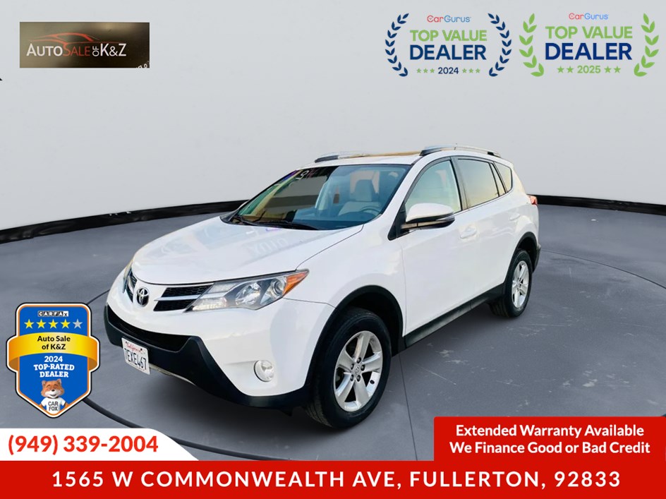 Sold 2014 Toyota RAV4 XLE in Fullerton