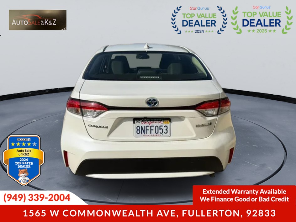 2020 Toyota Corolla Hybrid LE photo 3