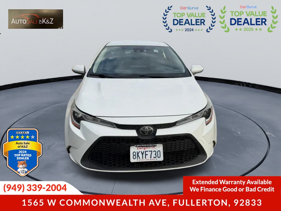 2020 Toyota Corolla LE photo 3