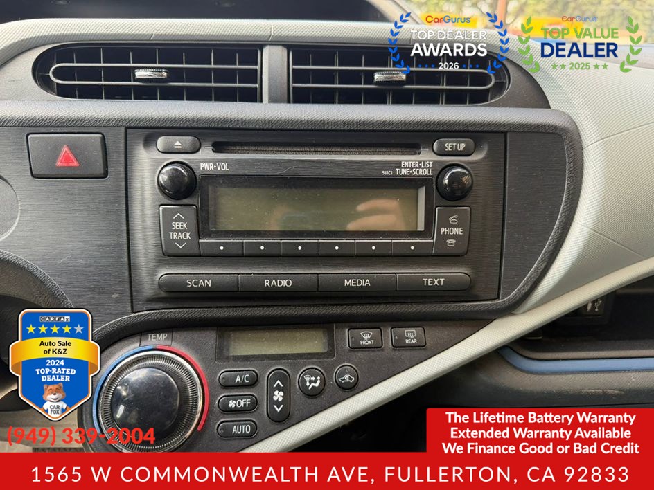 2012 Toyota Prius c Two - Photo 29
