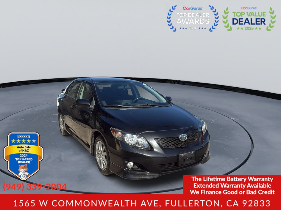  2010 Toyota Corolla S   