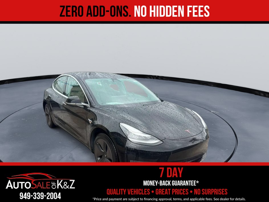 2020 Tesla Model 3 Standard Range Plus