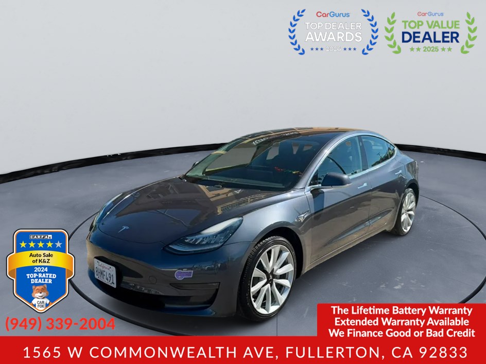 2018 Tesla Model 3 Mid Range Battery