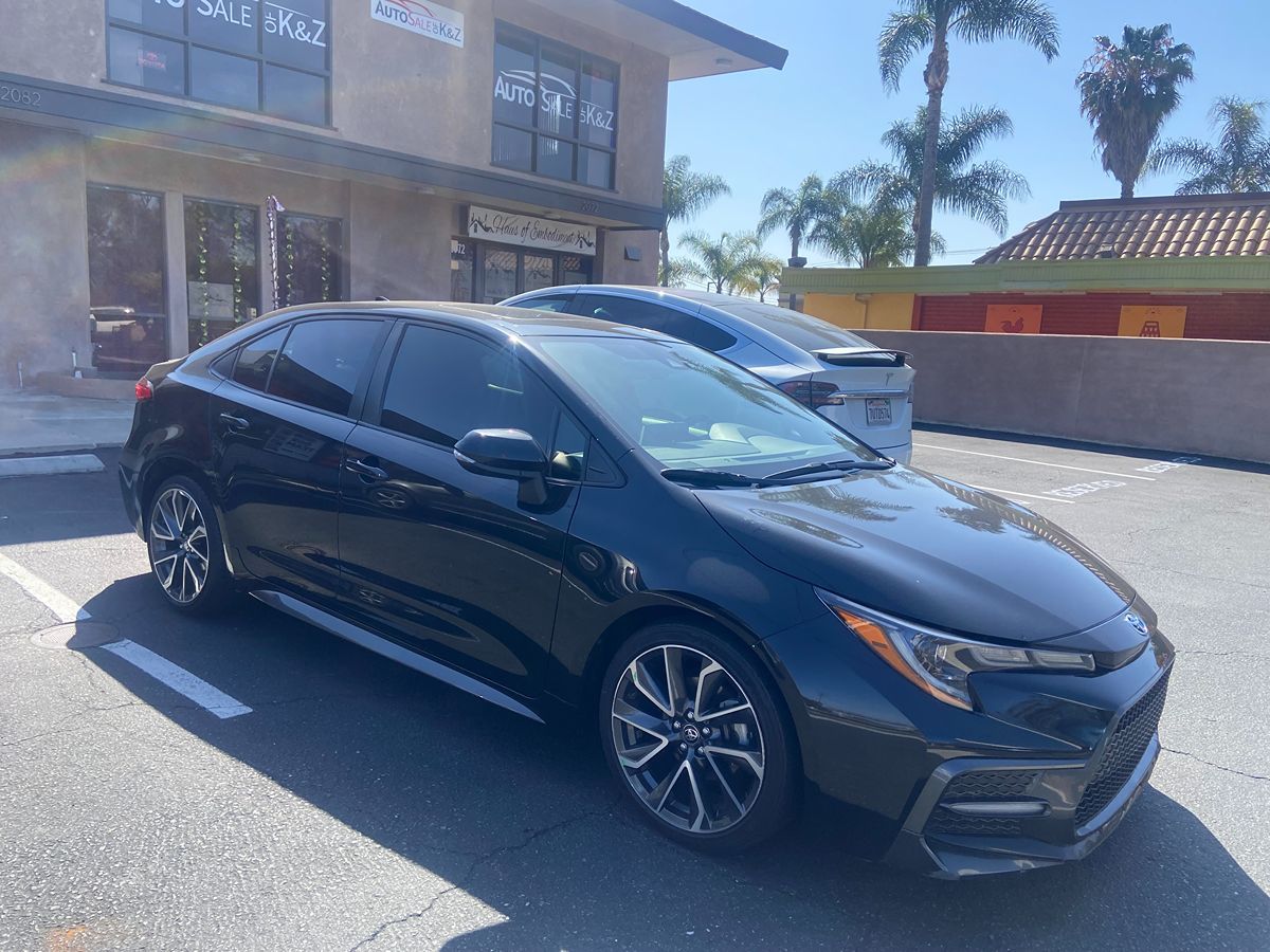 Sold 2020 Toyota Corolla SE in Fullerton