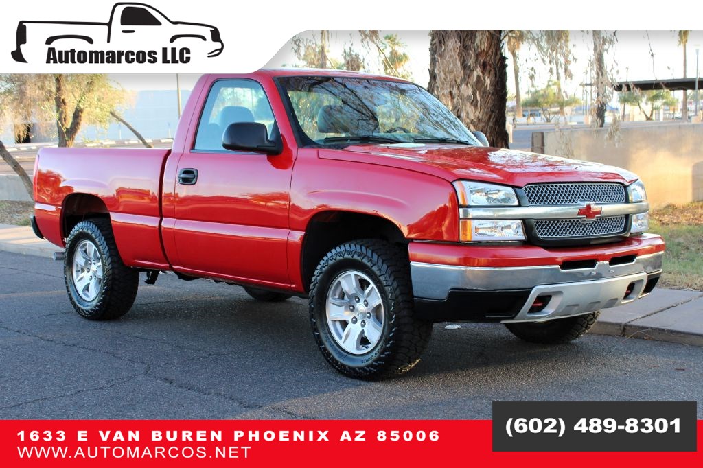 2005 Chevrolet Silverado 1500 Regular Cab Short Bed 5.3L V8 4X4 Low Miles