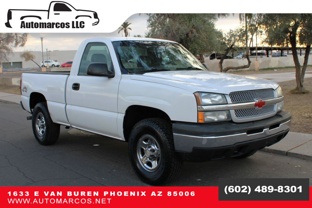 2003 Chevrolet Silverado 1500 Single Cab Short Bed 4X4