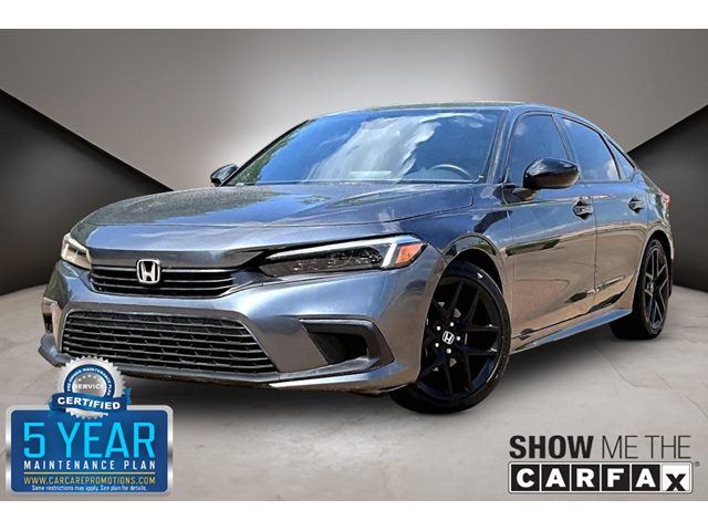 Crystal Black Pearl 2023 Honda Civic Sport FWD Sedan Front-Wheel Drive Automatic