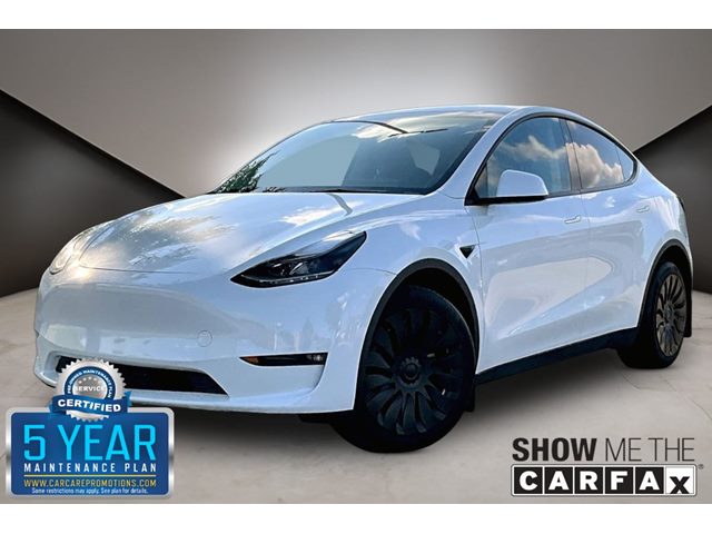 Pearl White Multi-Coat 2024 Tesla Model Y SUV / Crossover All-Wheel Drive Automatic