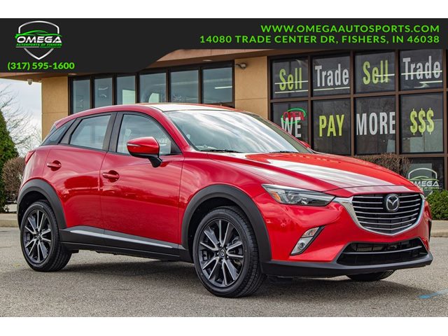 Soul Red Metallic 2018 Mazda CX-3 Grand Touring AWD SUV / Crossover All-Wheel Drive Automatic