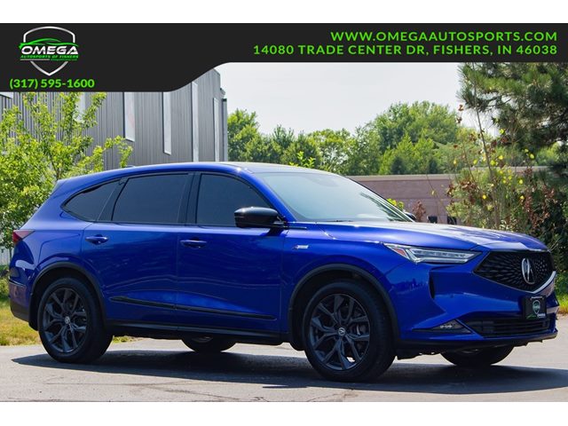 Apex Blue Pearl 2023 Acura MDX SUV / Crossover All-Wheel Drive Automatic